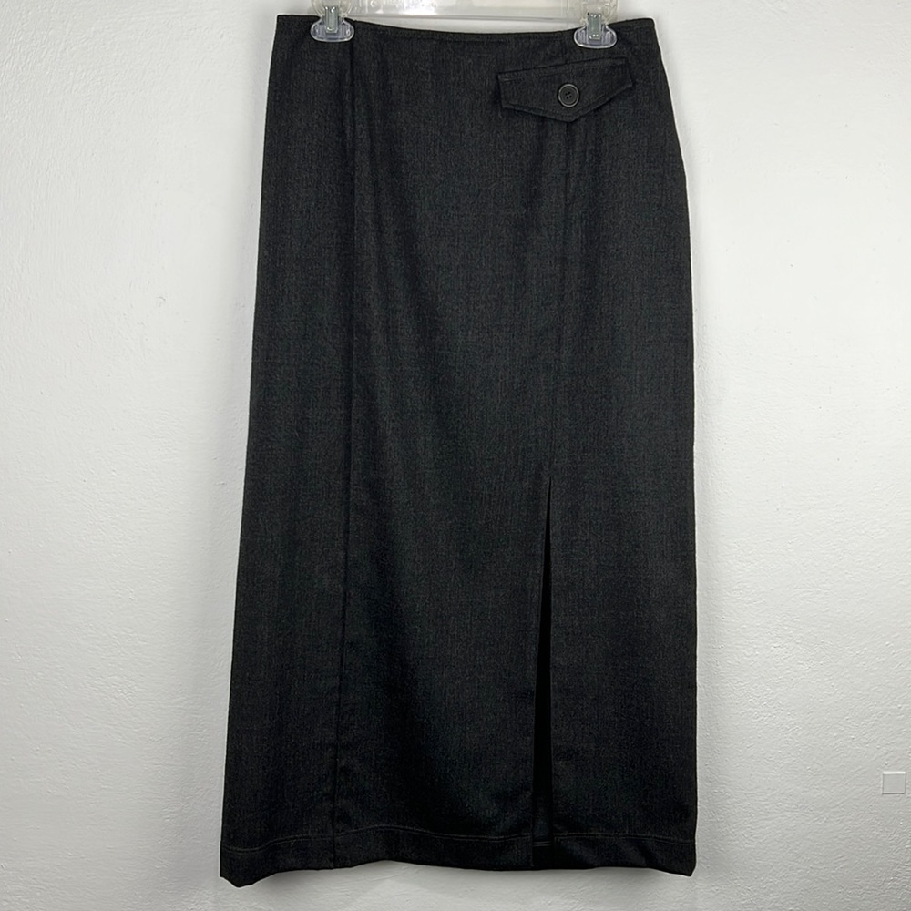 Casual Corner Women’s Virgin Wool Split Skirt Size 12